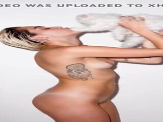 Miley cyrus naken för godis tidskrift, högupplöst xxx klämma 11