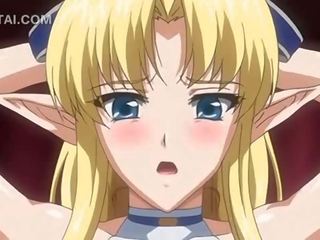 Terrific blonde anime fairy cunt banged hardcore